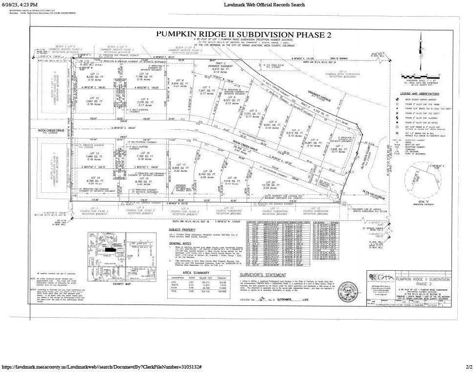 2876 Rock Creek Drive, Grand Junction, CO 81503