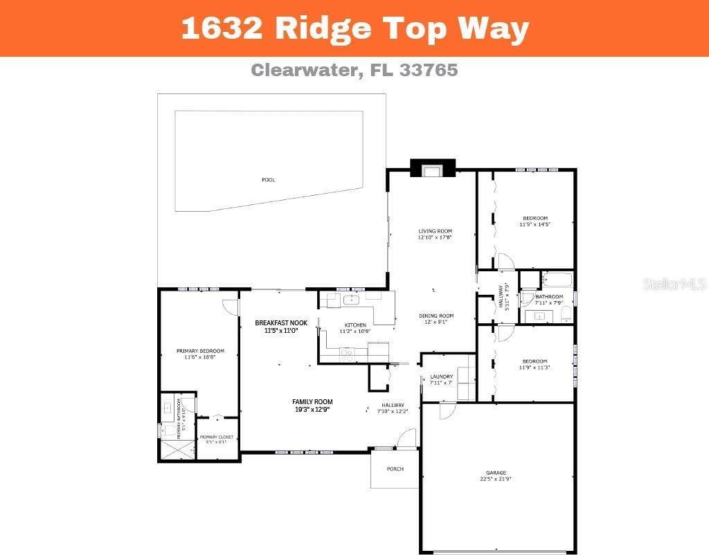 1632 Ridge Top Way, Clearwater, FL 33765