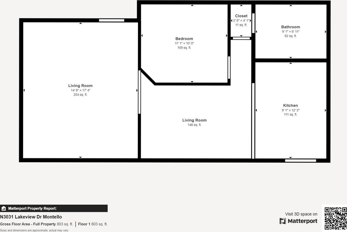 N3031 Lakeview DRIVE, Montello, WI 53949