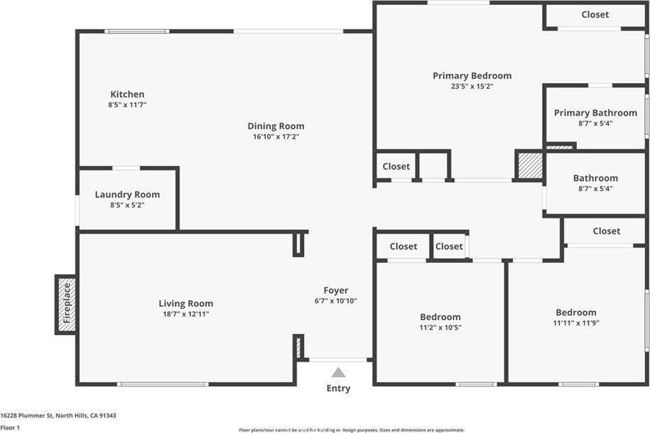 16228 Plummer Street, North Hills, CA 91343