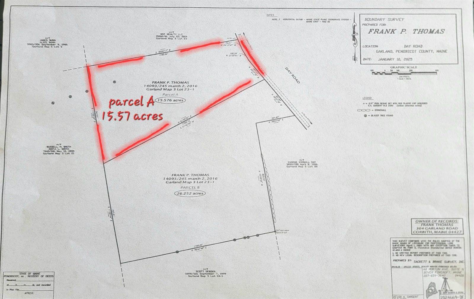 TBD Day Road, Garland, ME 04939