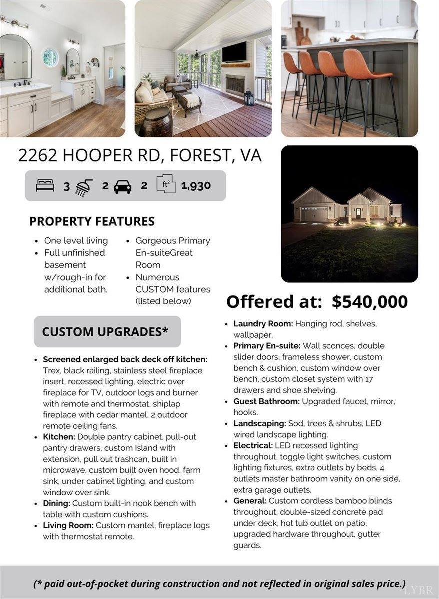 2262 Hooper Road, Forest, VA 24551