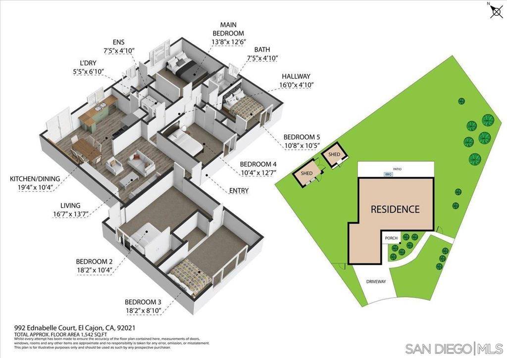 992 Ednabelle Ct, El Cajon, CA 92021