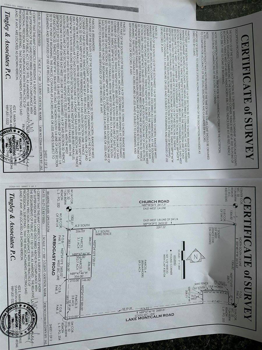 6130 Arbogast Road, Howard City, MI 49329