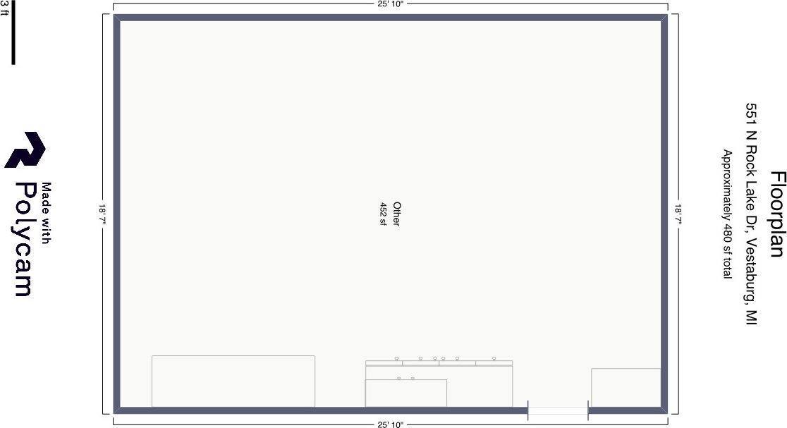 551 North Rock Lake Drive, Vestaburg, MI 48891