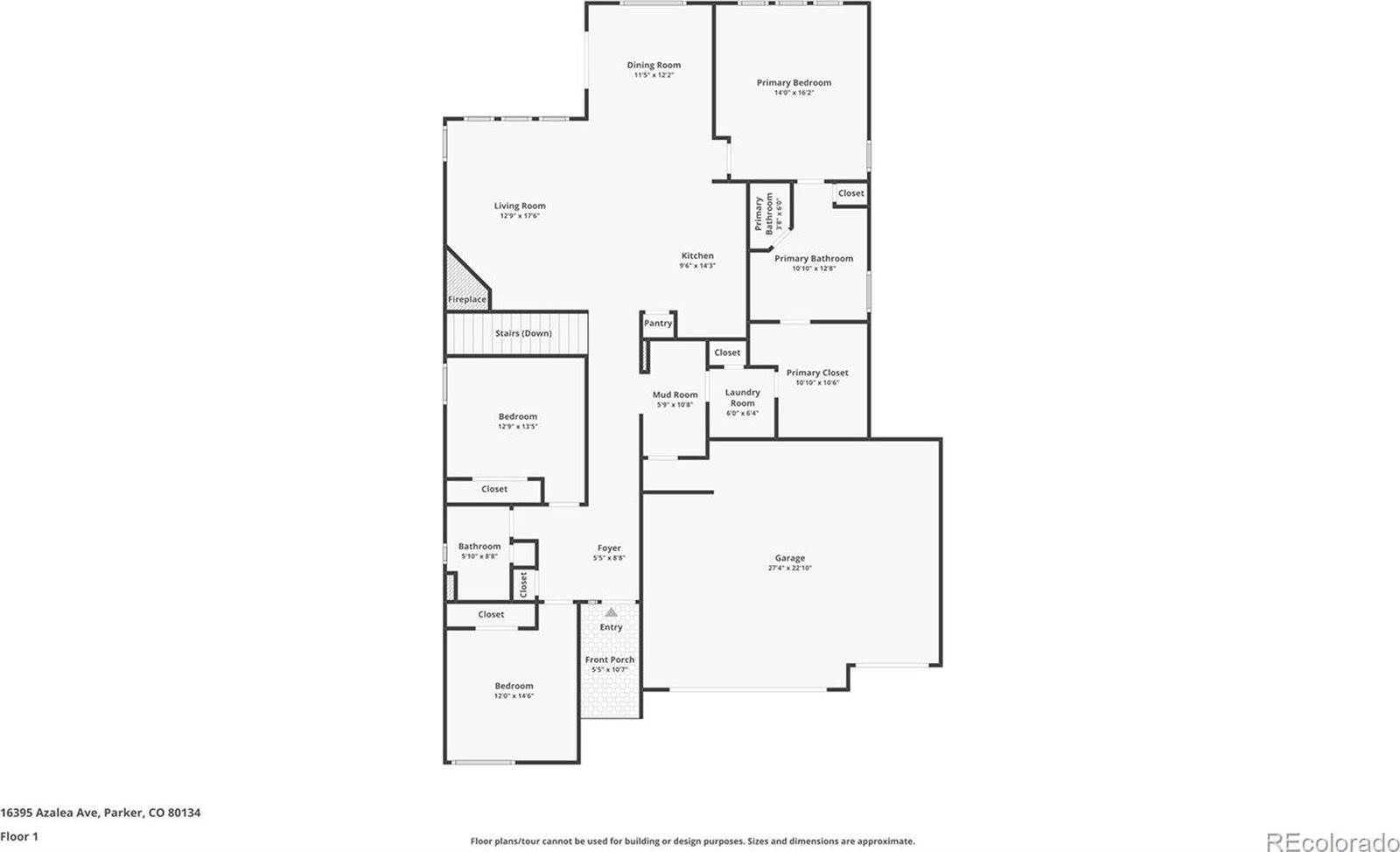 16395 Azalea Ave, Parker, CO 80134