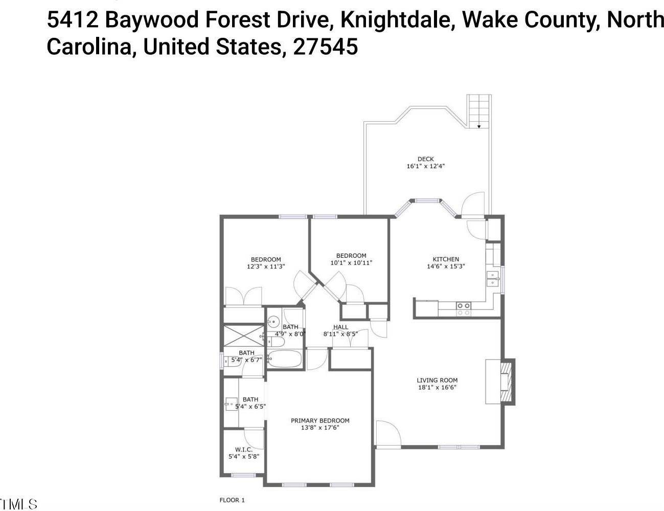 5412 Baywood Forest Drive, Knightdale, NC 27545