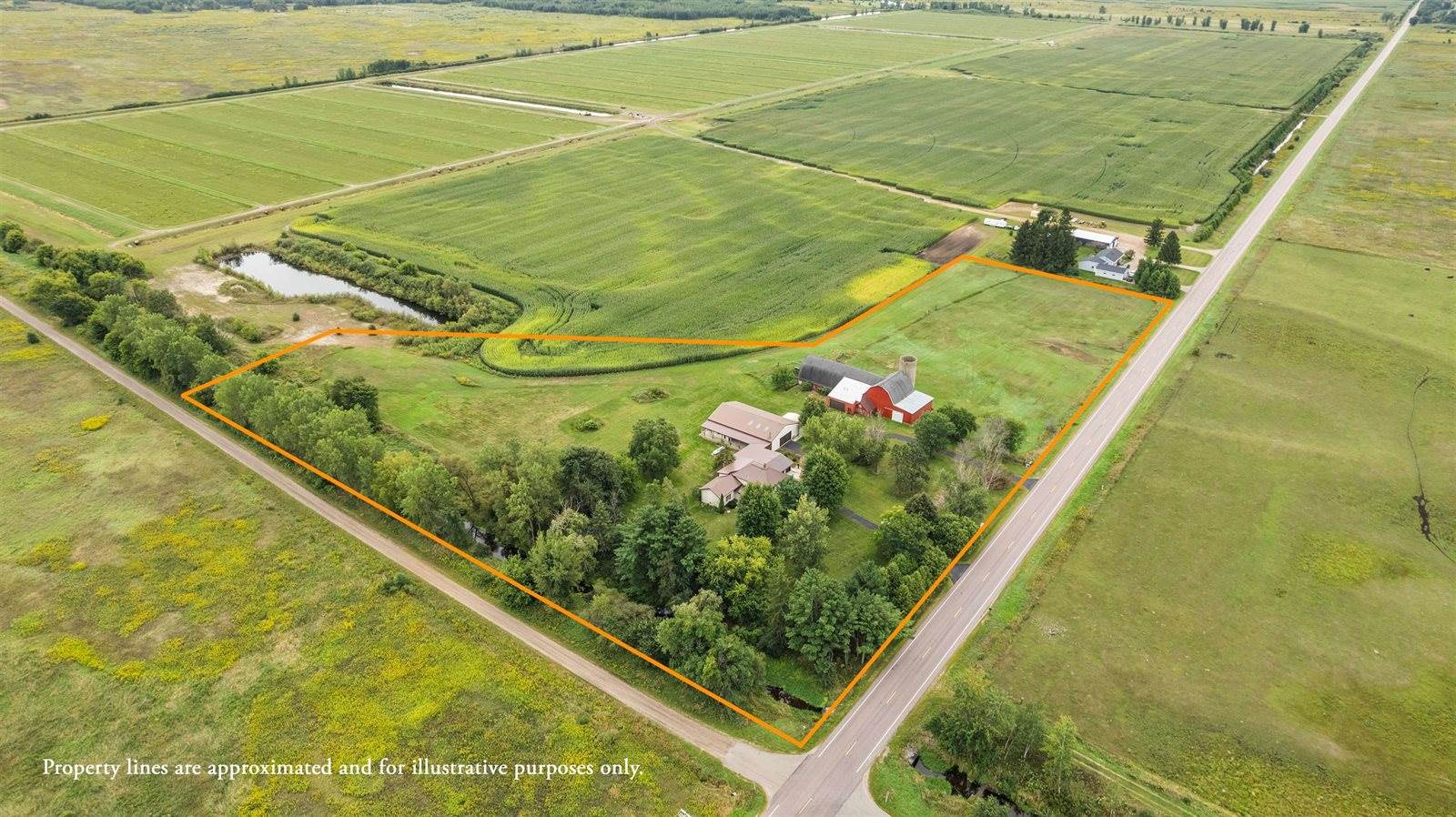 9621 County Road F, Bancroft, WI 54921