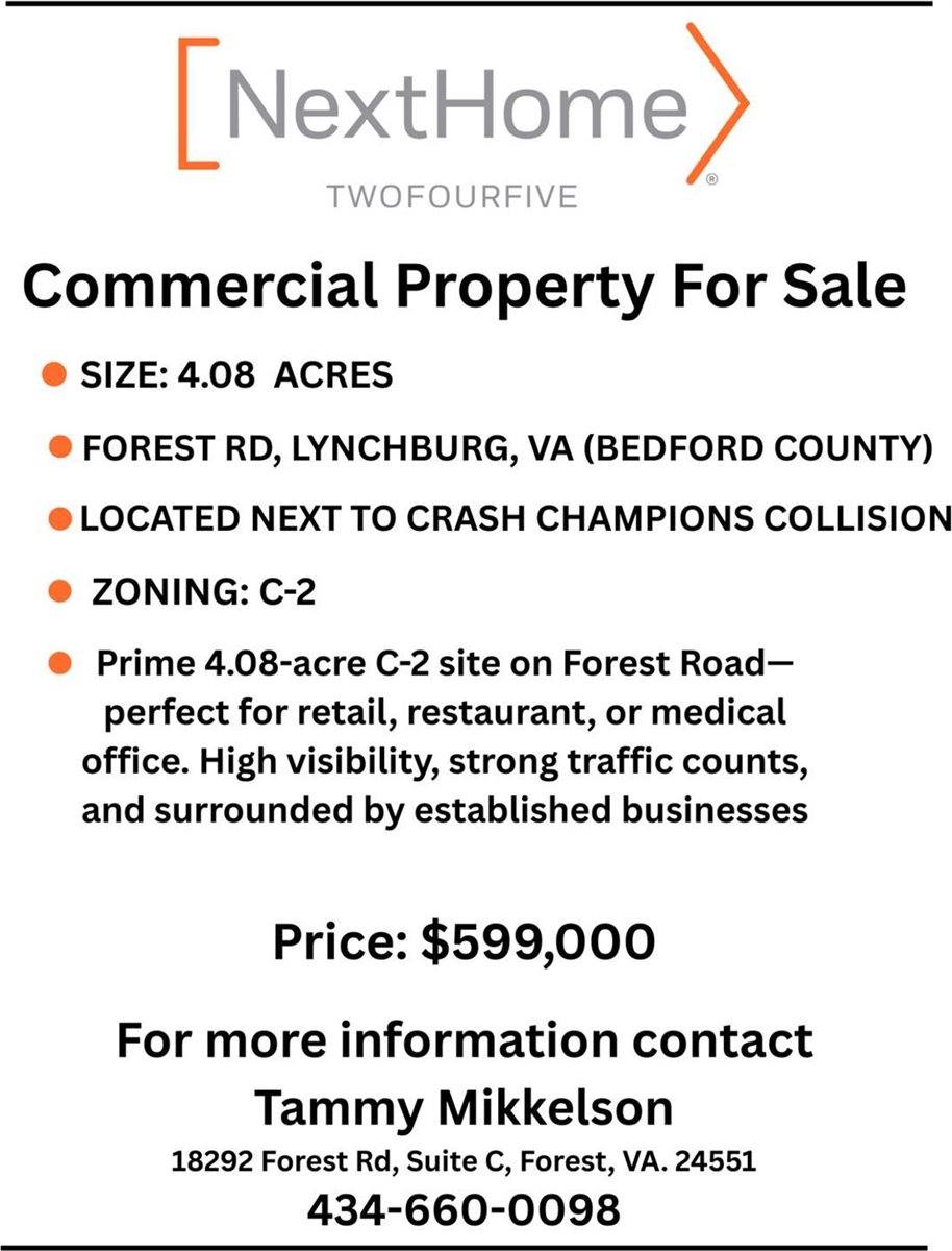 0 Forest Road, Lynchburg, VA 24502