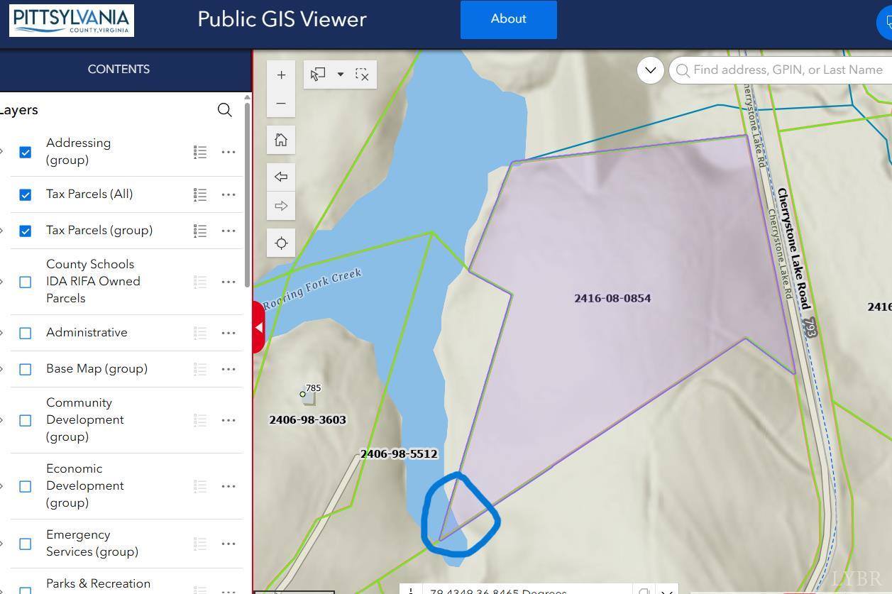 1 Lot Cherrystone Lake Road, Chatham, VA 24531