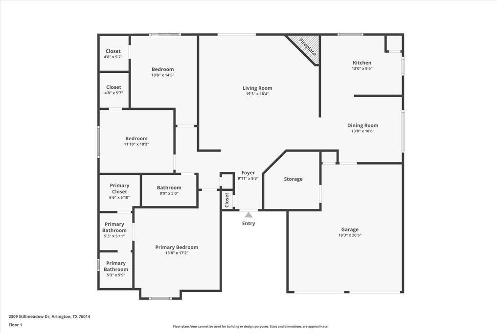 2309 Stillmeadow Drive, Arlington, TX 76014