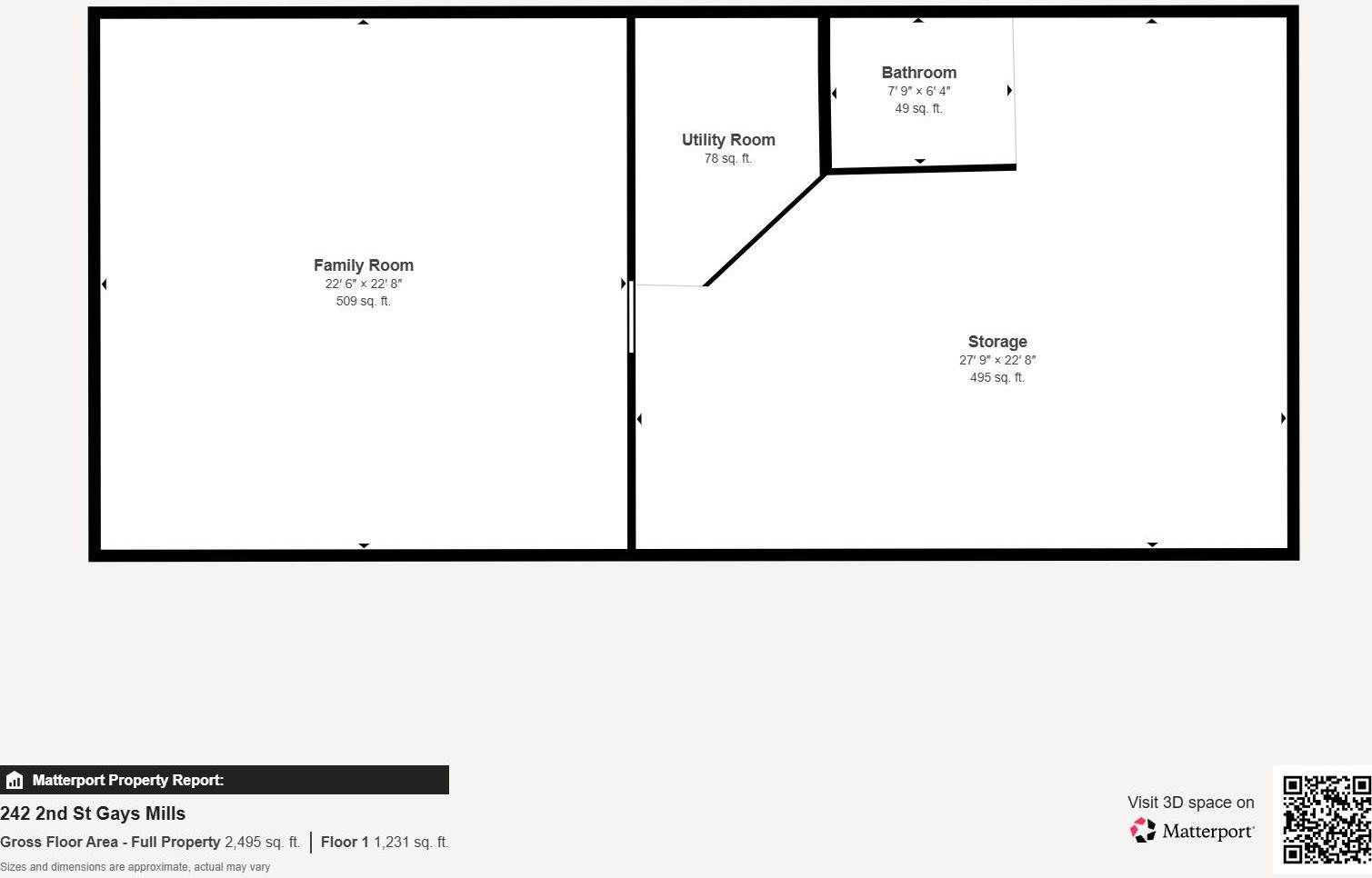 242 2nd St, Bell Center, WI 54631