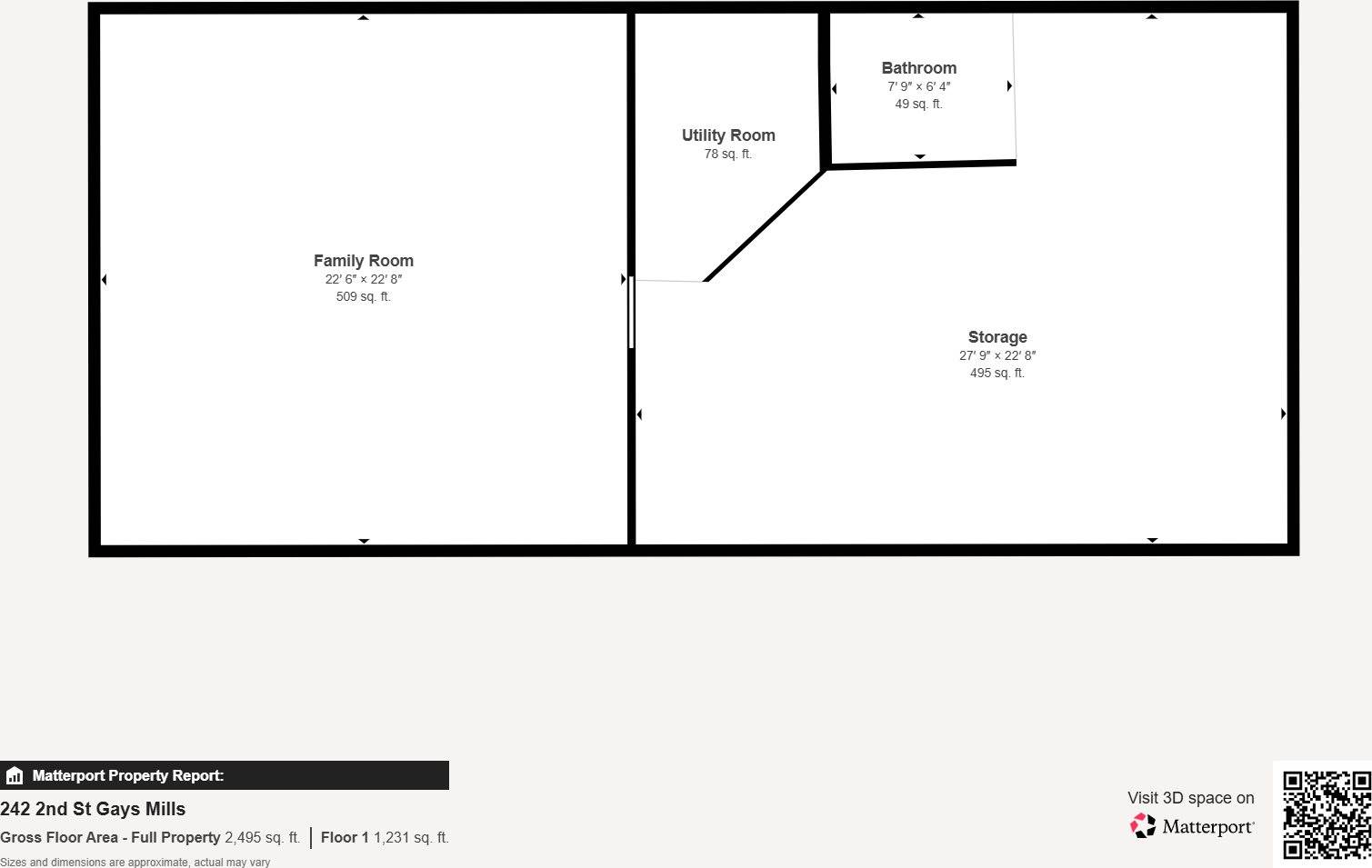 242 2nd St, Bell Center, WI 54631