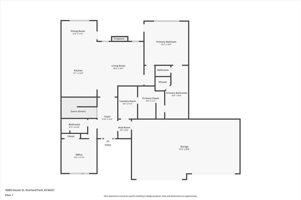 16805 Hauser Street, Overland Park, KS 66221