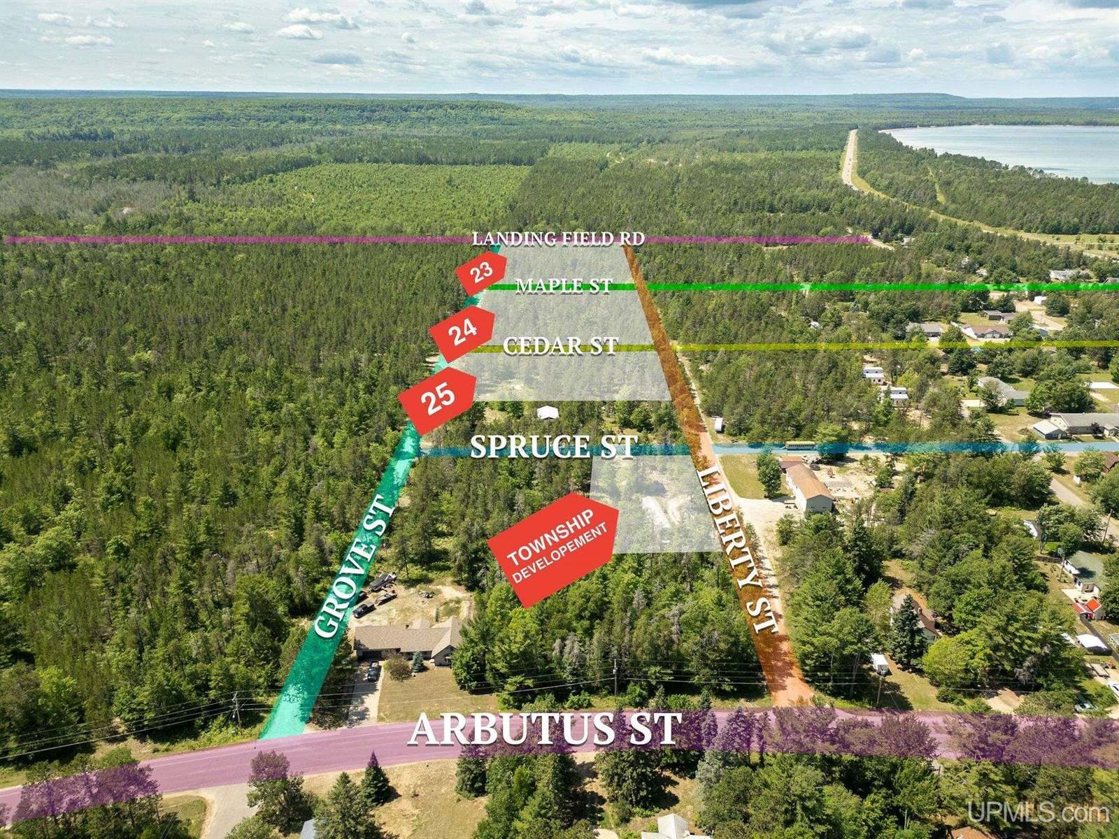 TBD BLOCK 24 OAK Street, Au Train, MI 49806