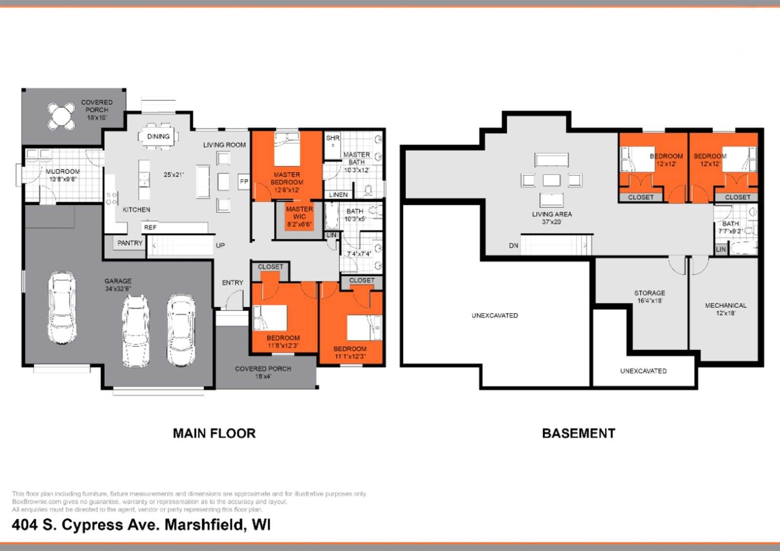 404 S Cypress Avenue, Marshfield, WI 54449