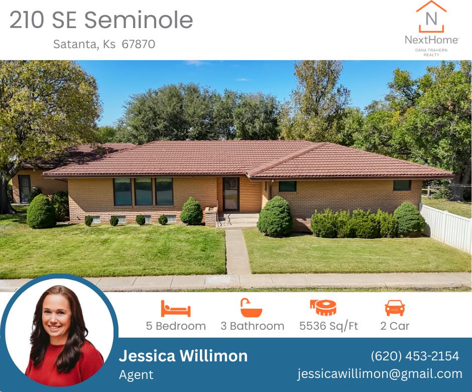 210 SE Seminole, Satanta, KS 67870