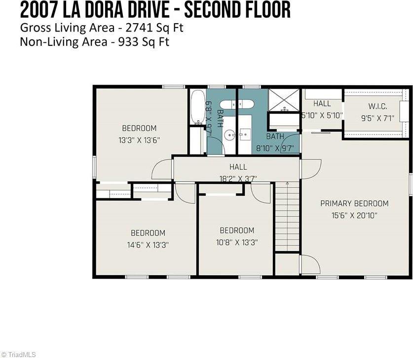 2007 La Dora Drive, High Point, NC 27265