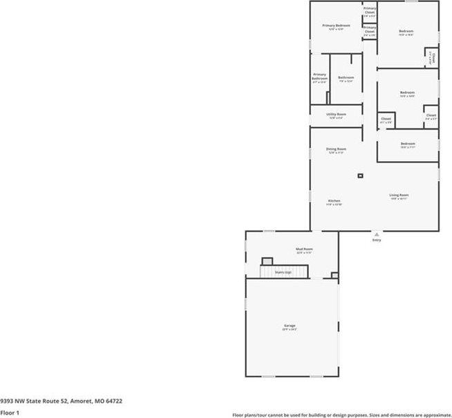 9393 State Route 52 Highway, Amoret, MO 64722