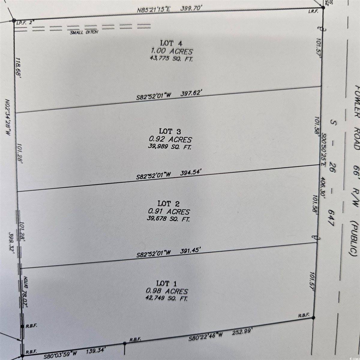 3025, 3029 Fowler Rd., Loris, SC 29569