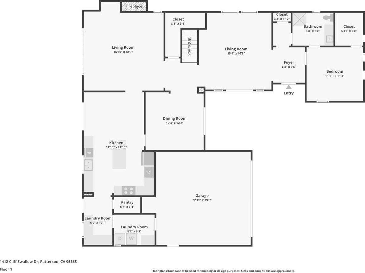 1412 Cliff Swallow Drive, Patterson, CA 95363