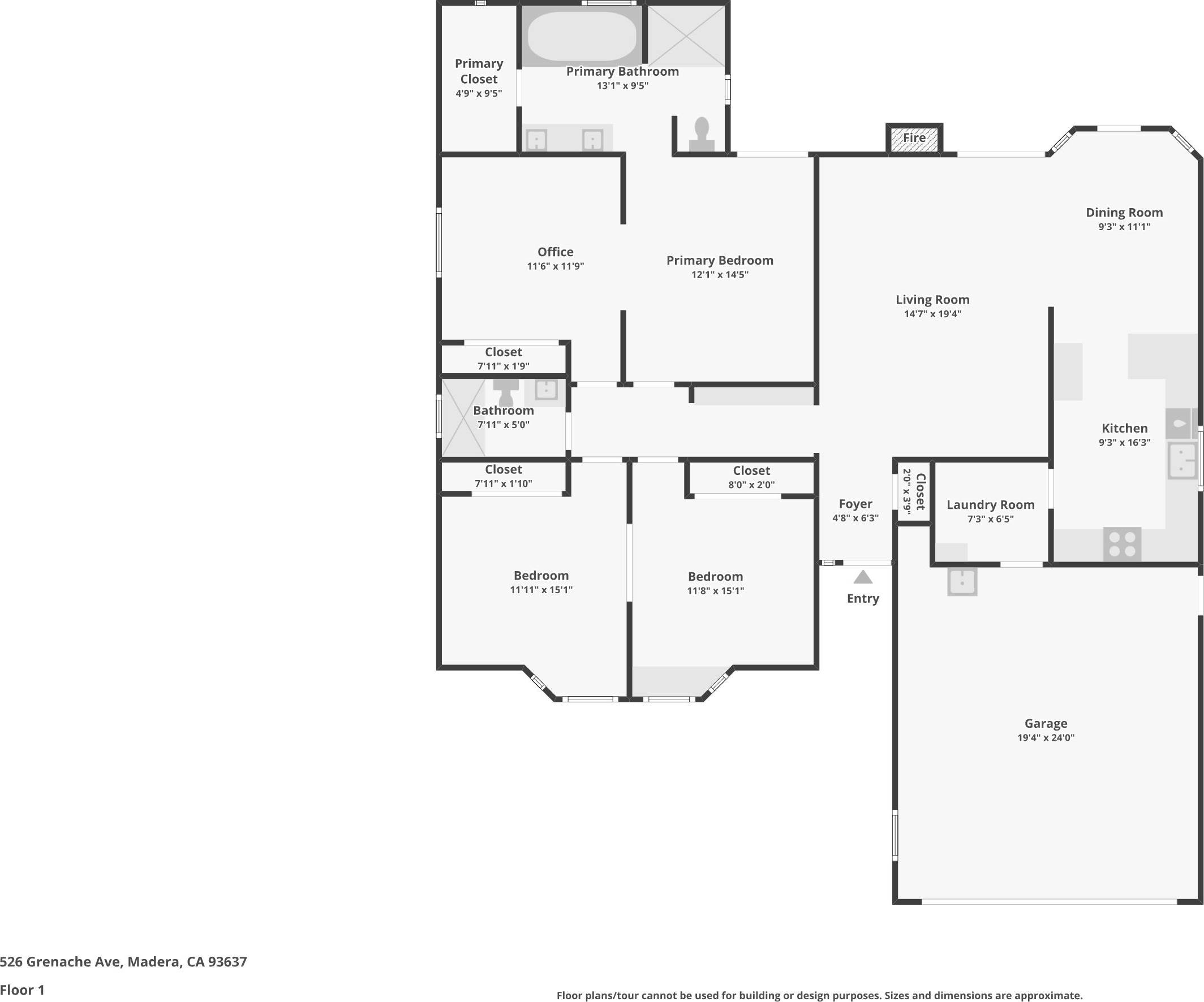 526 Grenache Ave., Madera, CA 93637