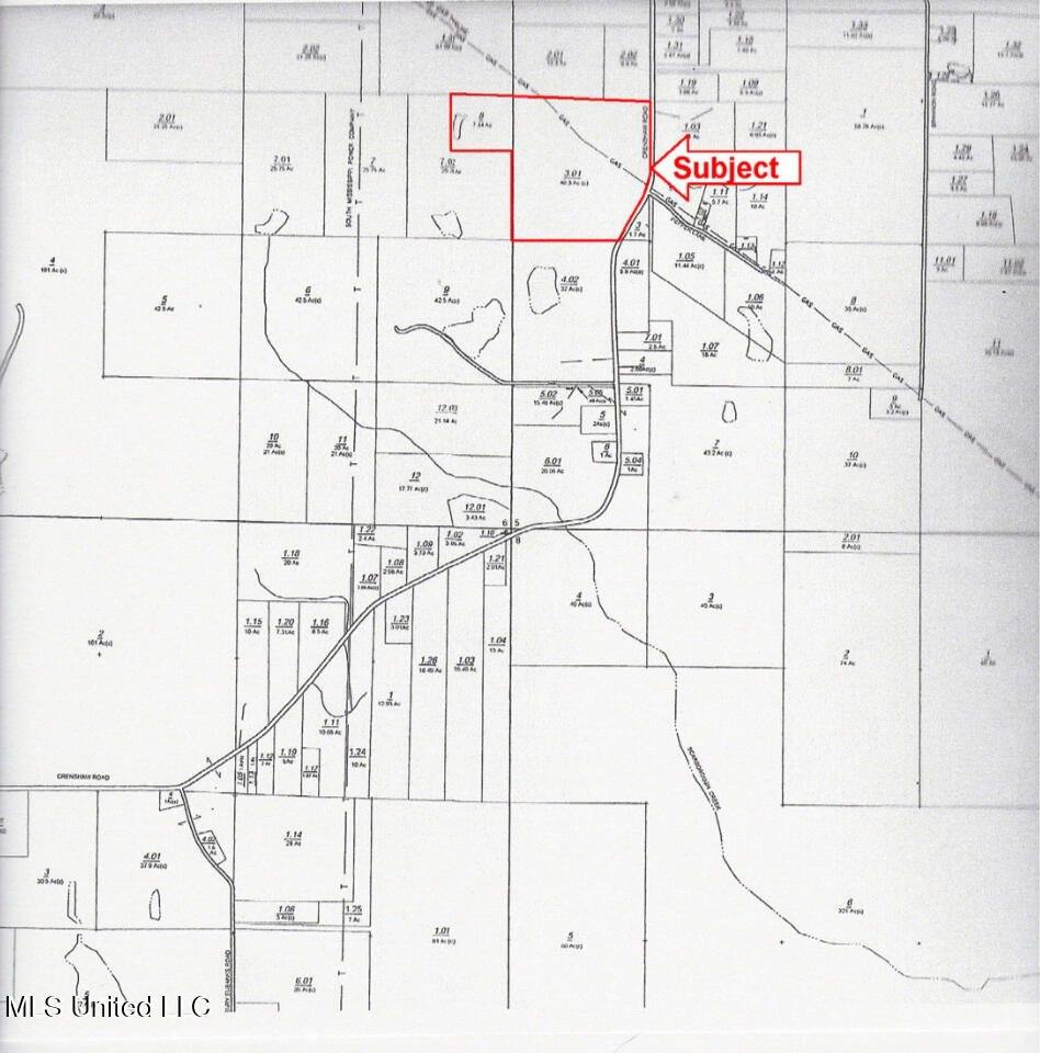 Crenshaw Road, Lucedale, MS 39452