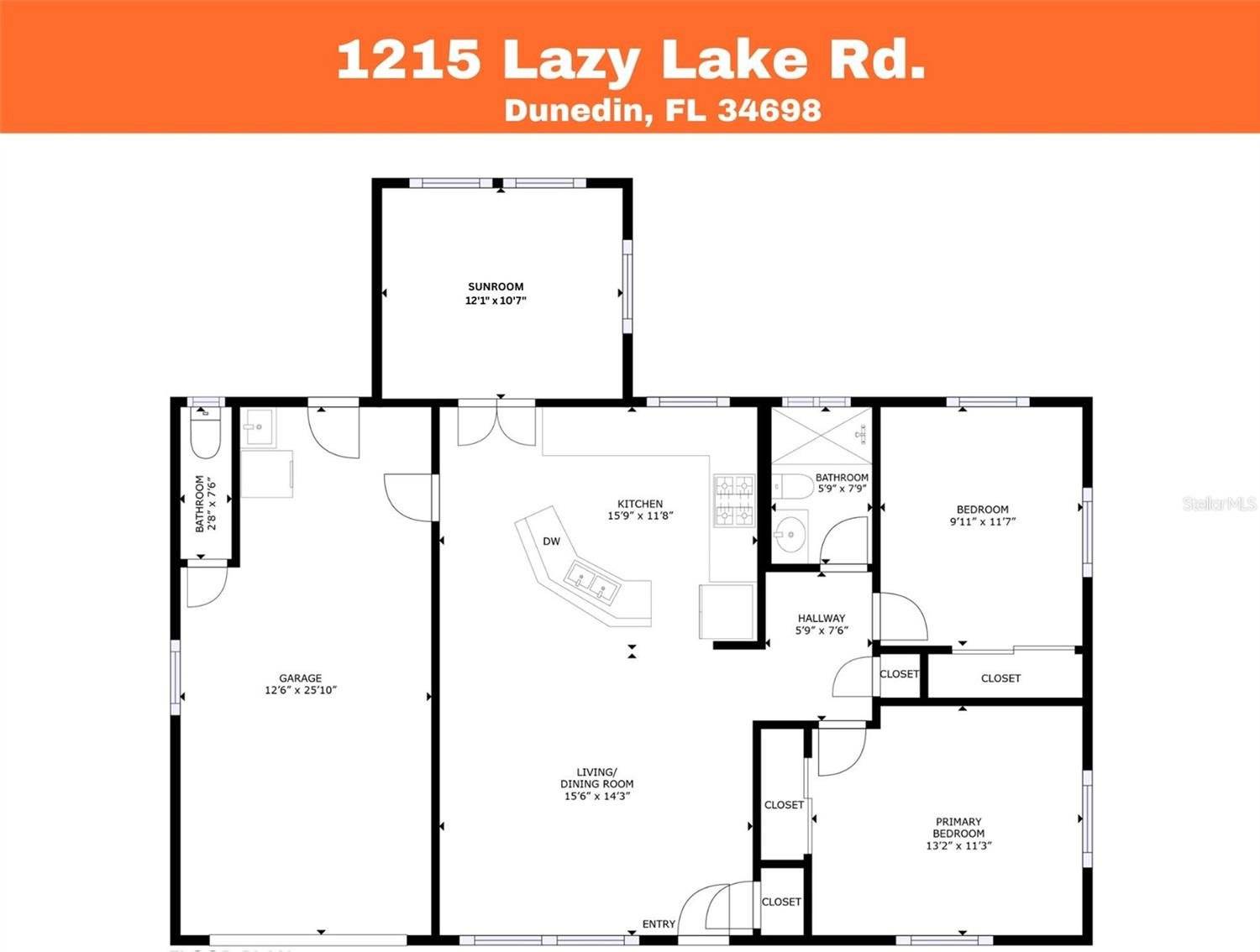 1215 Lazy Lake Road East, Dunedin, FL 34698