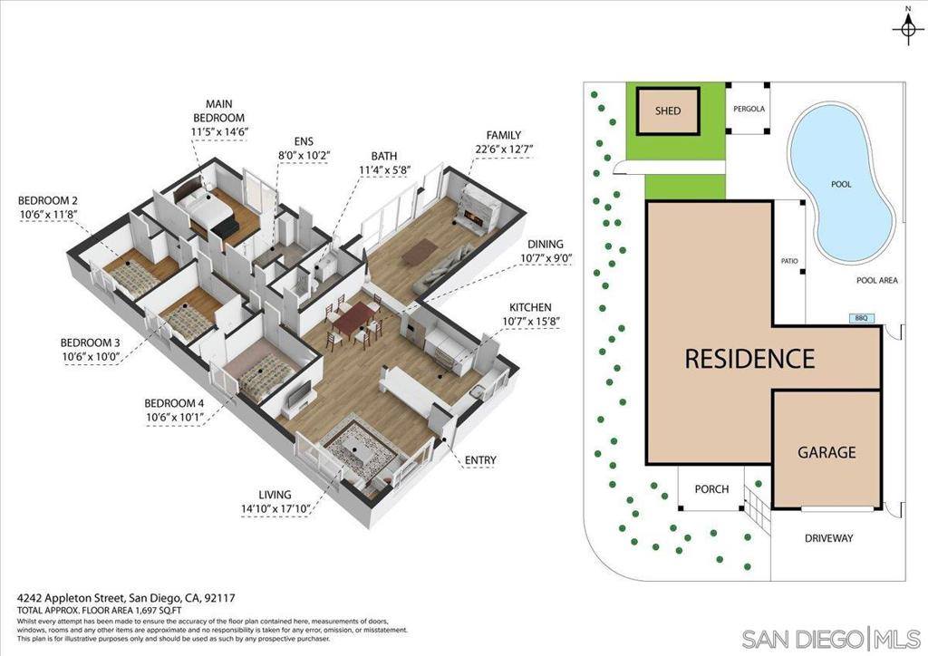 4242 Appleton St, San Diego, CA 92117