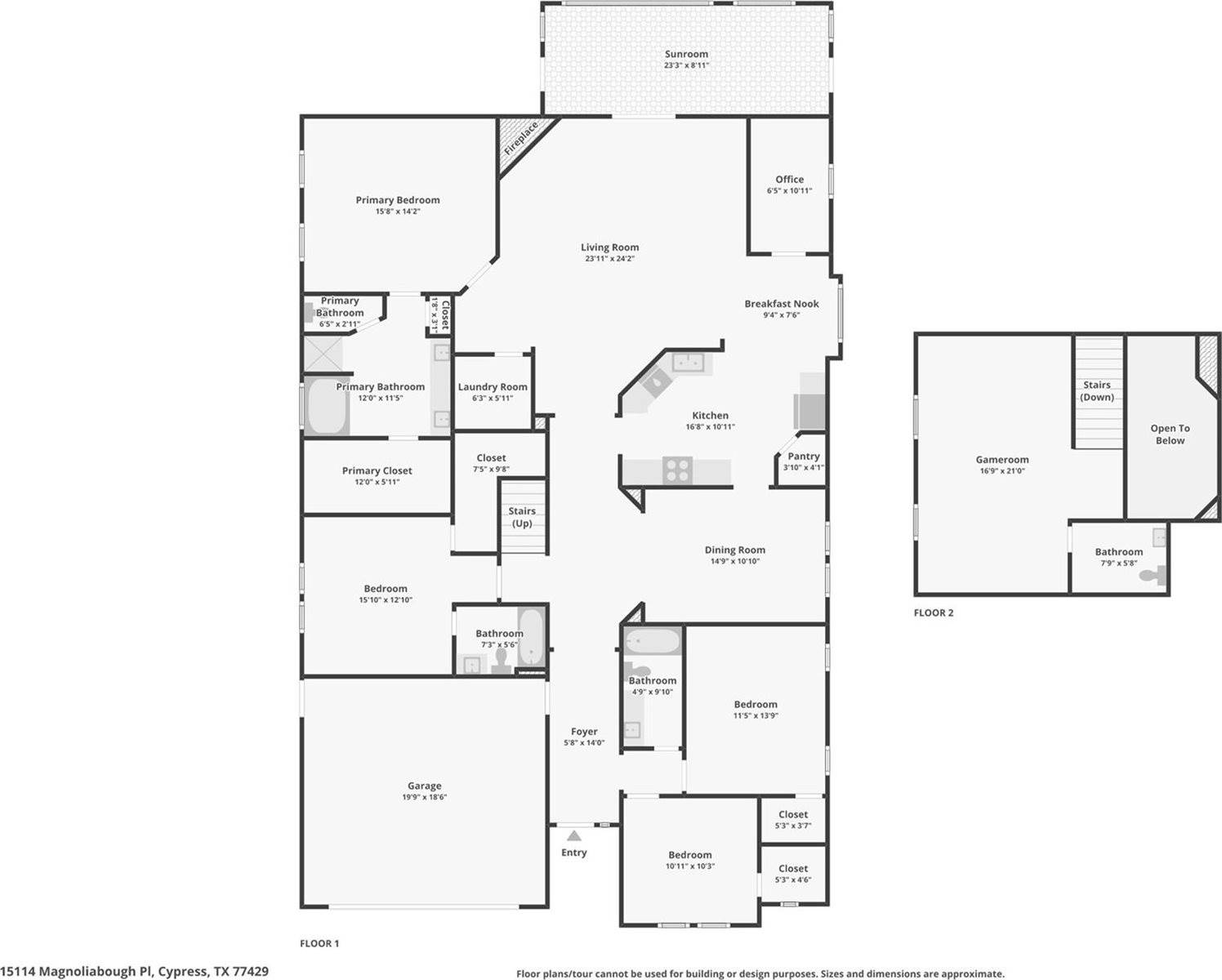 15114 Magnoliabough Place, Cypress, TX 77429