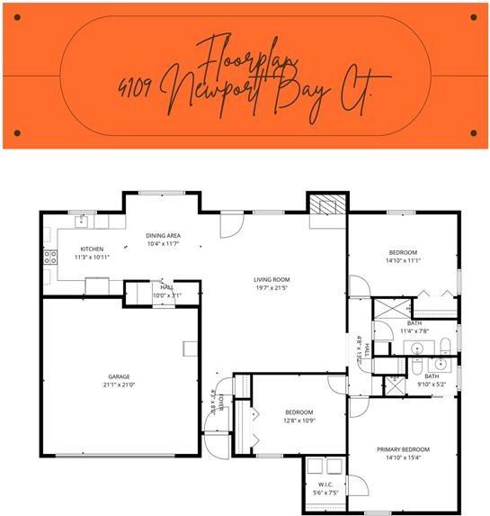 4109 Newport Bay Court, Granbury, TX 76049