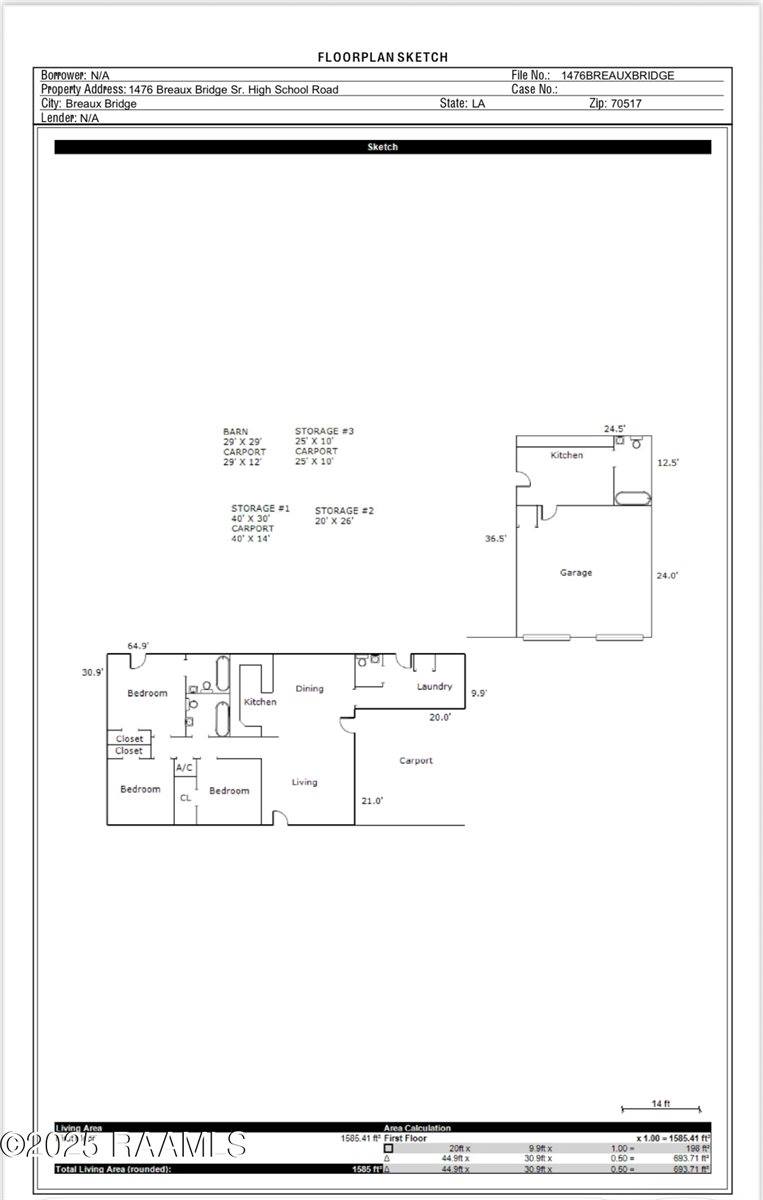 1476 Breaux Bridge Sr. High Road, Breaux Bridge, LA 70517