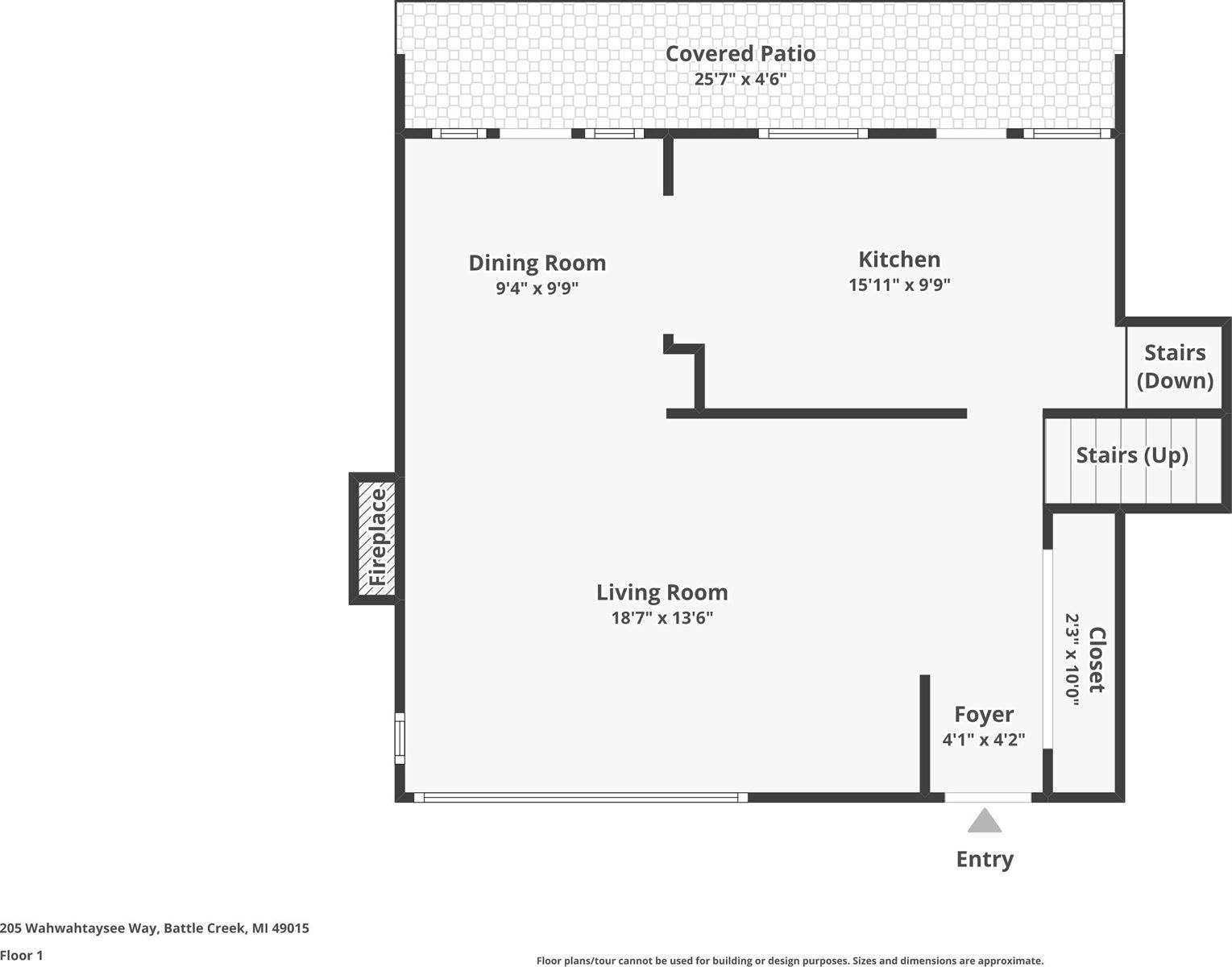 205 Wahwahtaysee Way, Battle Creek, MI 49015