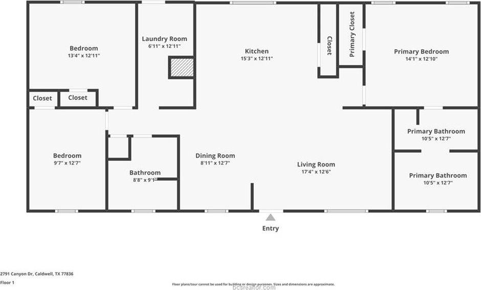 2791 Canyon Drive, Caldwell, TX 77836