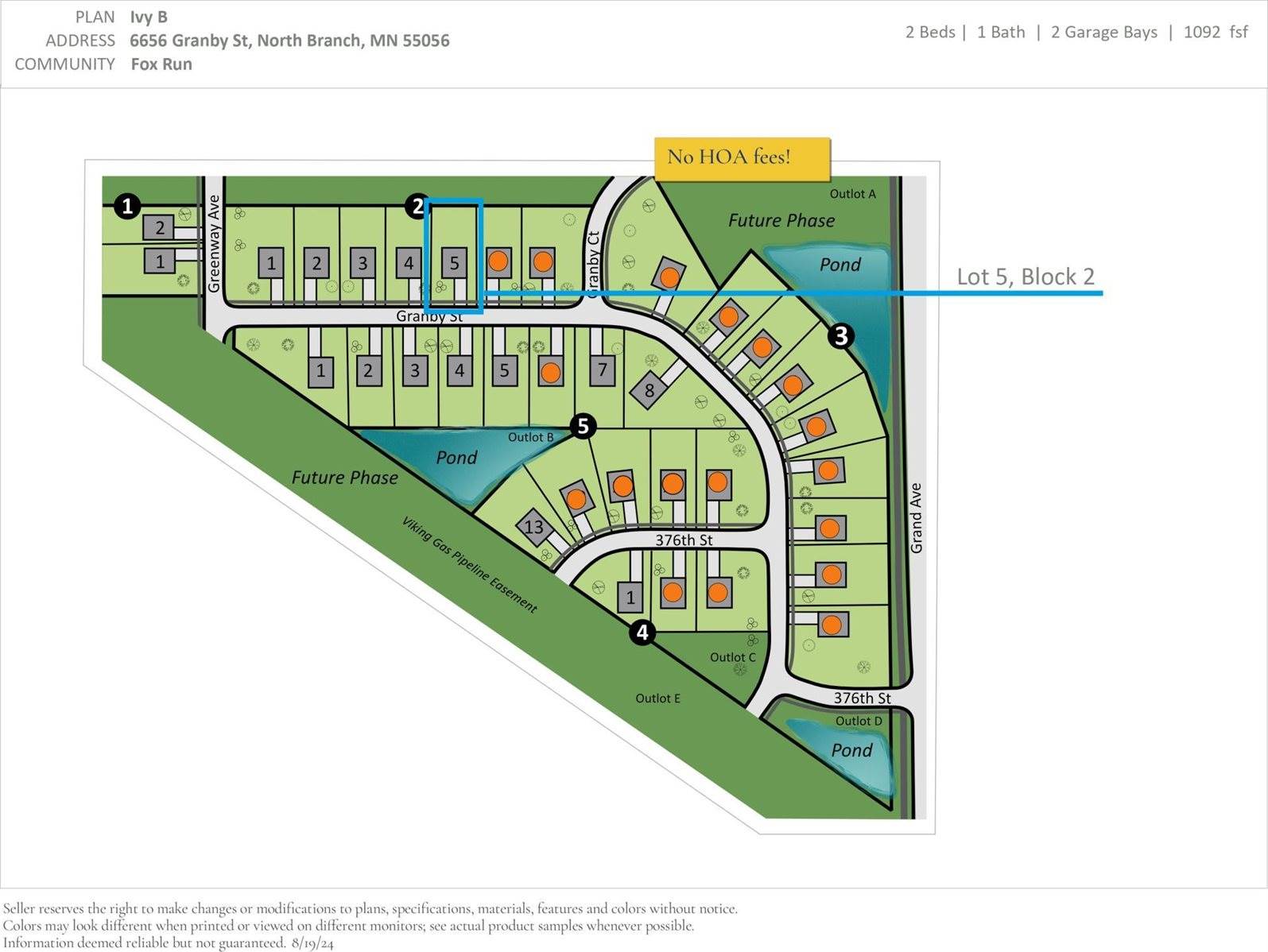 6656 Granby Street, North Branch, MN 55056