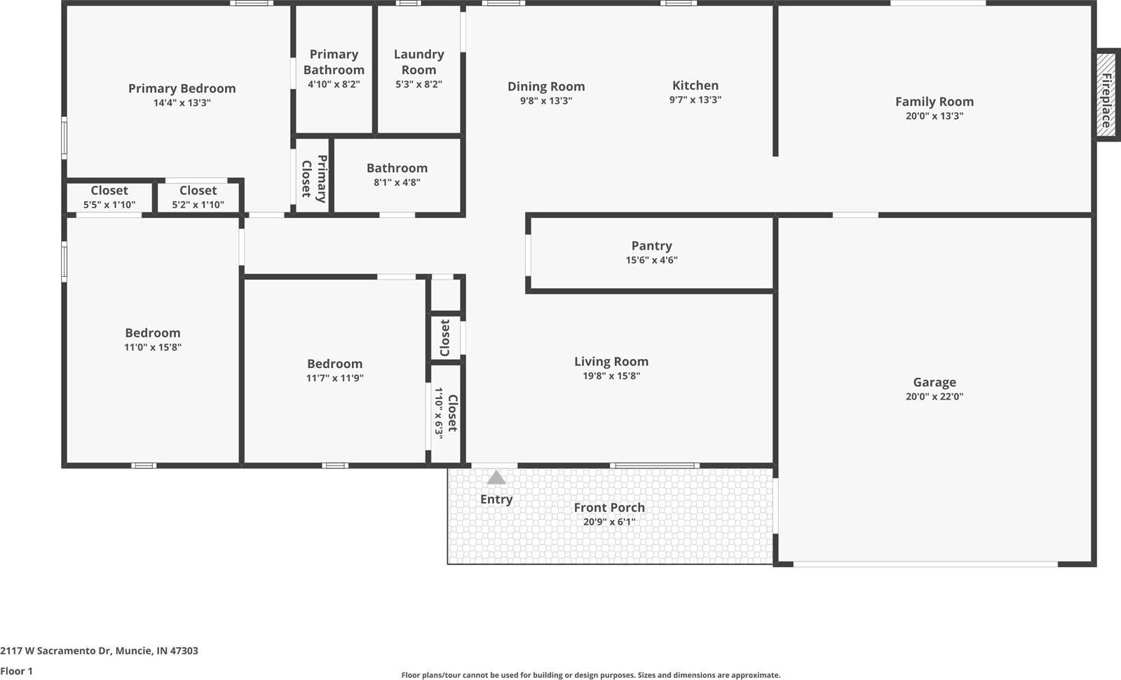 2117 W Sacramento Drive, Muncie, IN 47303