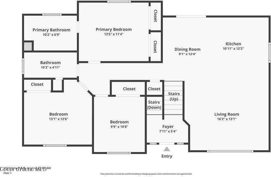 34517 North Hayden Dr, Spirit Lake, ID 83869