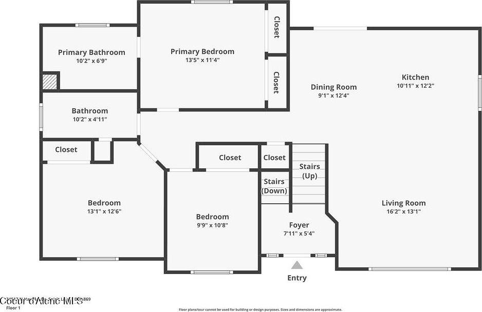 34517 North Hayden Dr, Spirit Lake, ID 83869