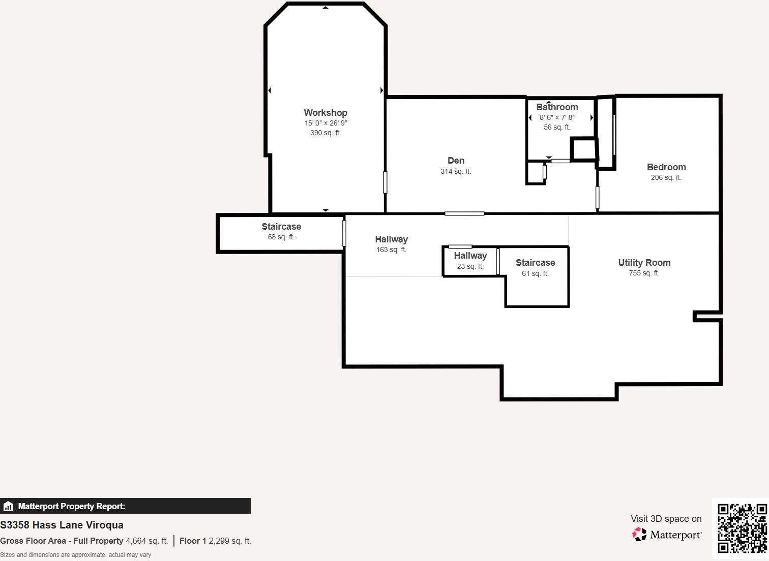 S3358 Hass Ln, Harmony, WI 54665