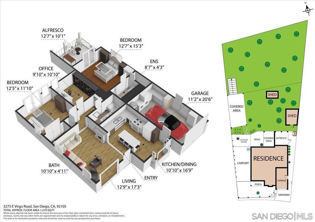 3275 East Virgo Rd, San Diego, CA 92105