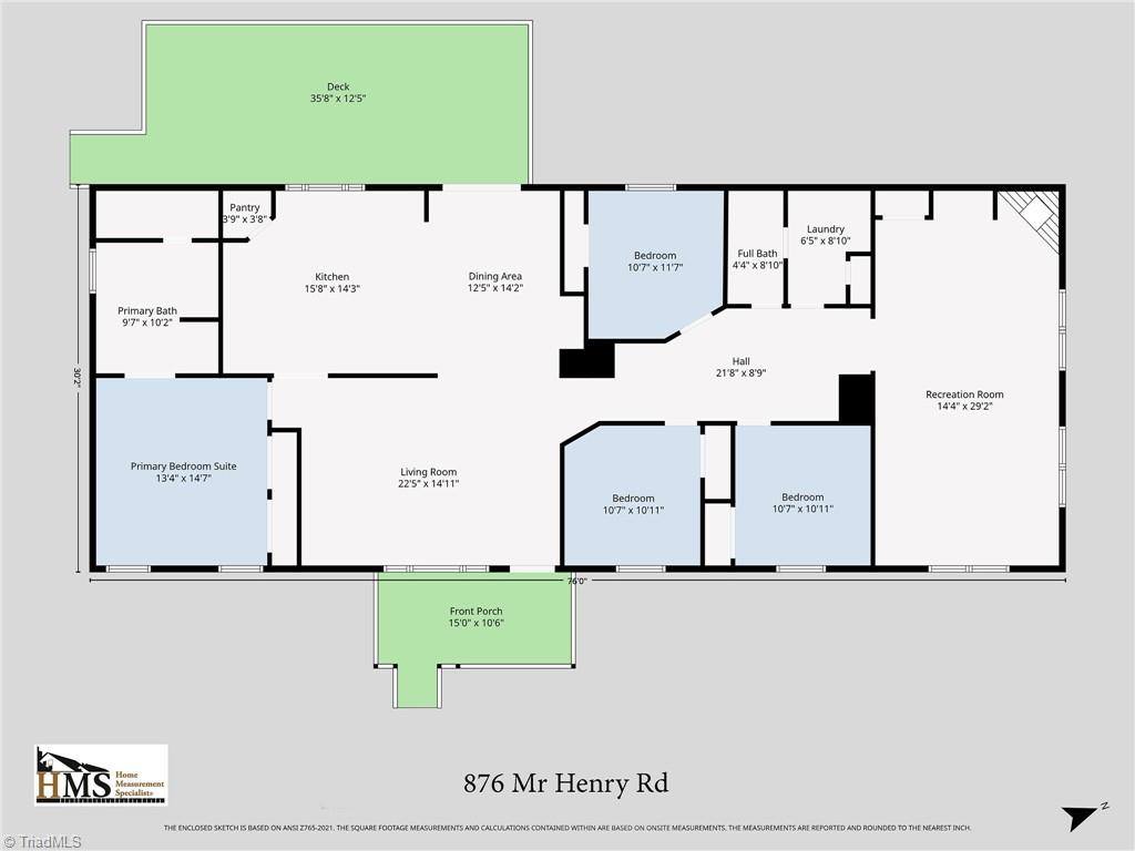 876 Mr Henry Road, Mocksville, NC 27028