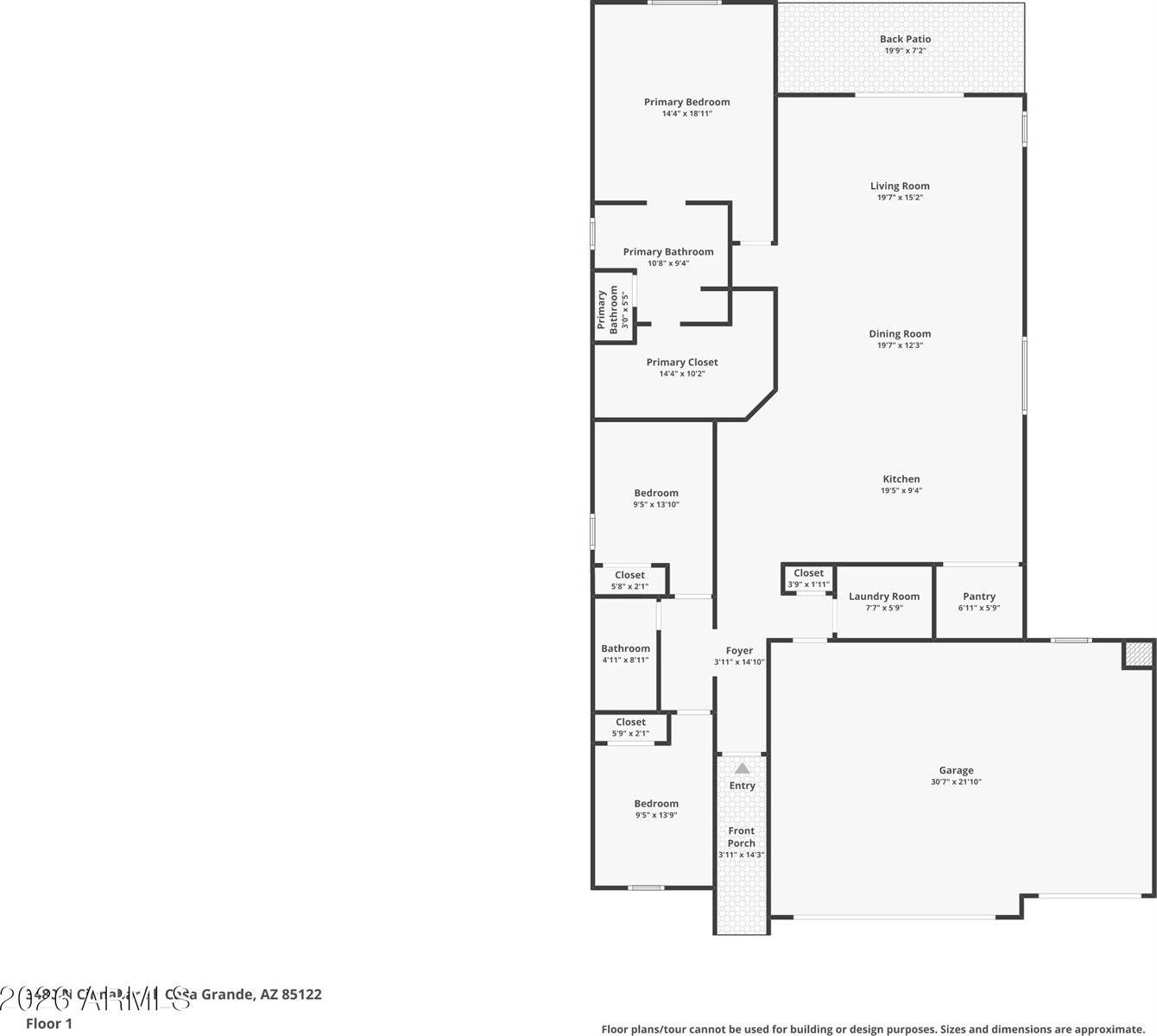 3480 North Cinnabar Place, Casa Grande, AZ 85122