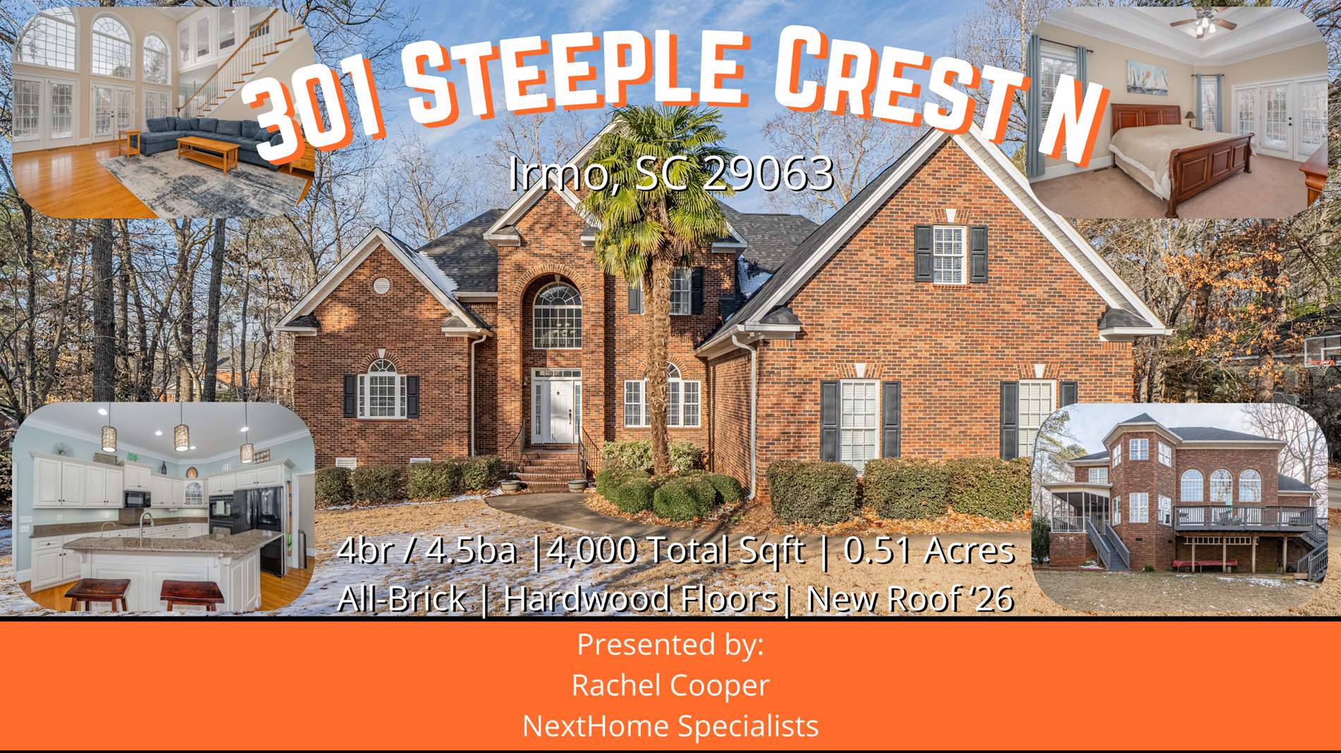 301 Steeple Crest N, Irmo, SC 29063