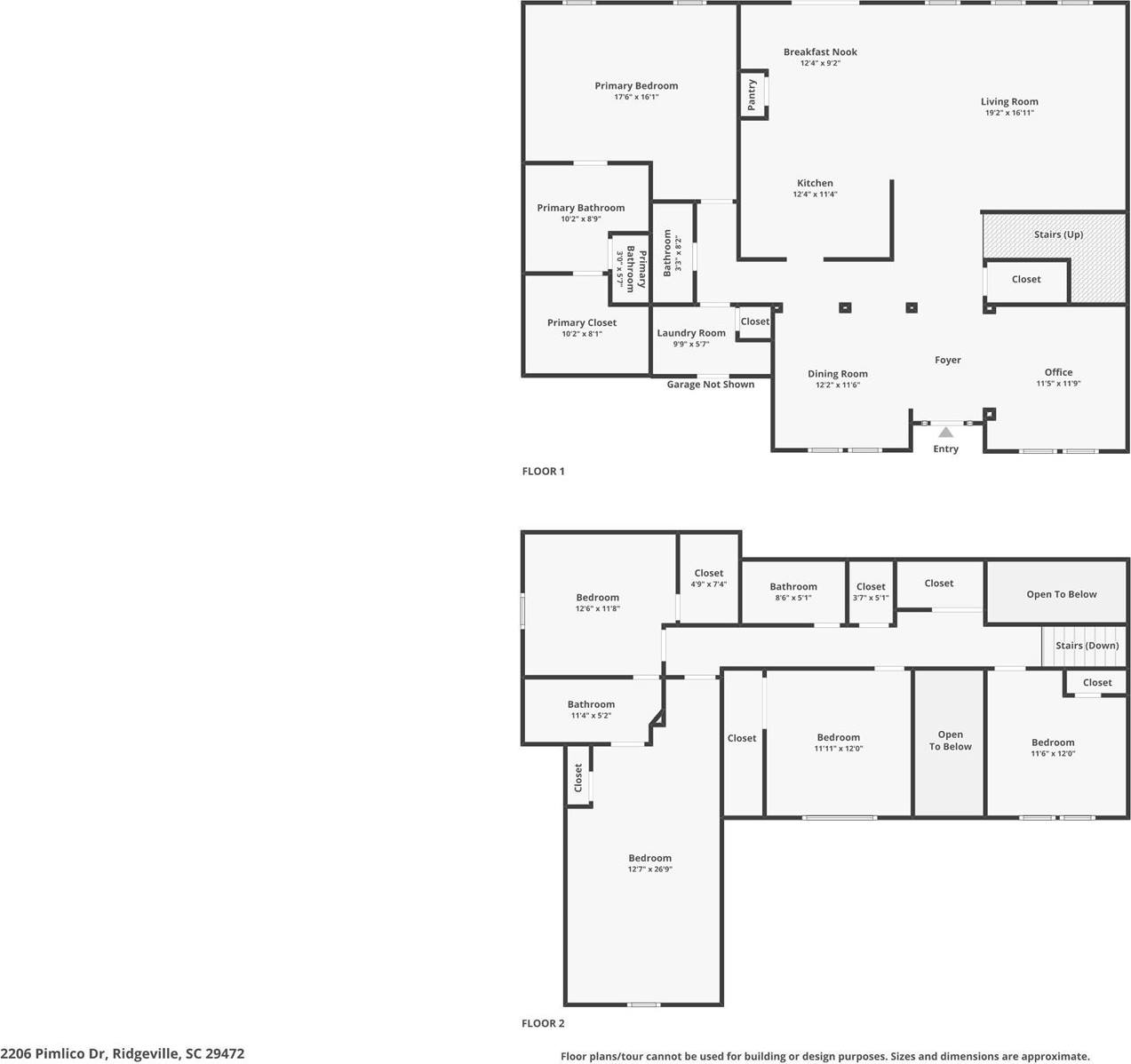 2206 Pimlico Drive, Ridgeville, SC 29472