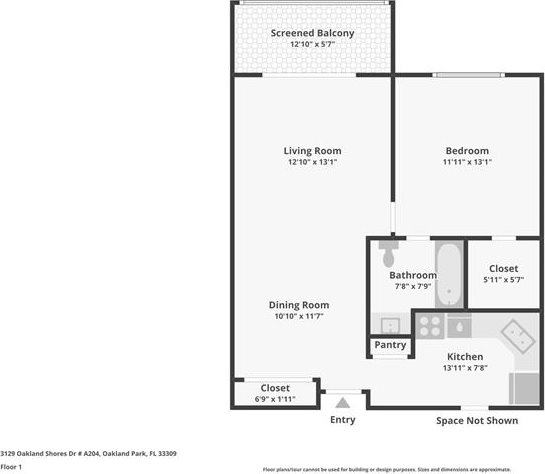 3129 Oakland Shores Dr A204, #A204, Oakland Park, FL 33309