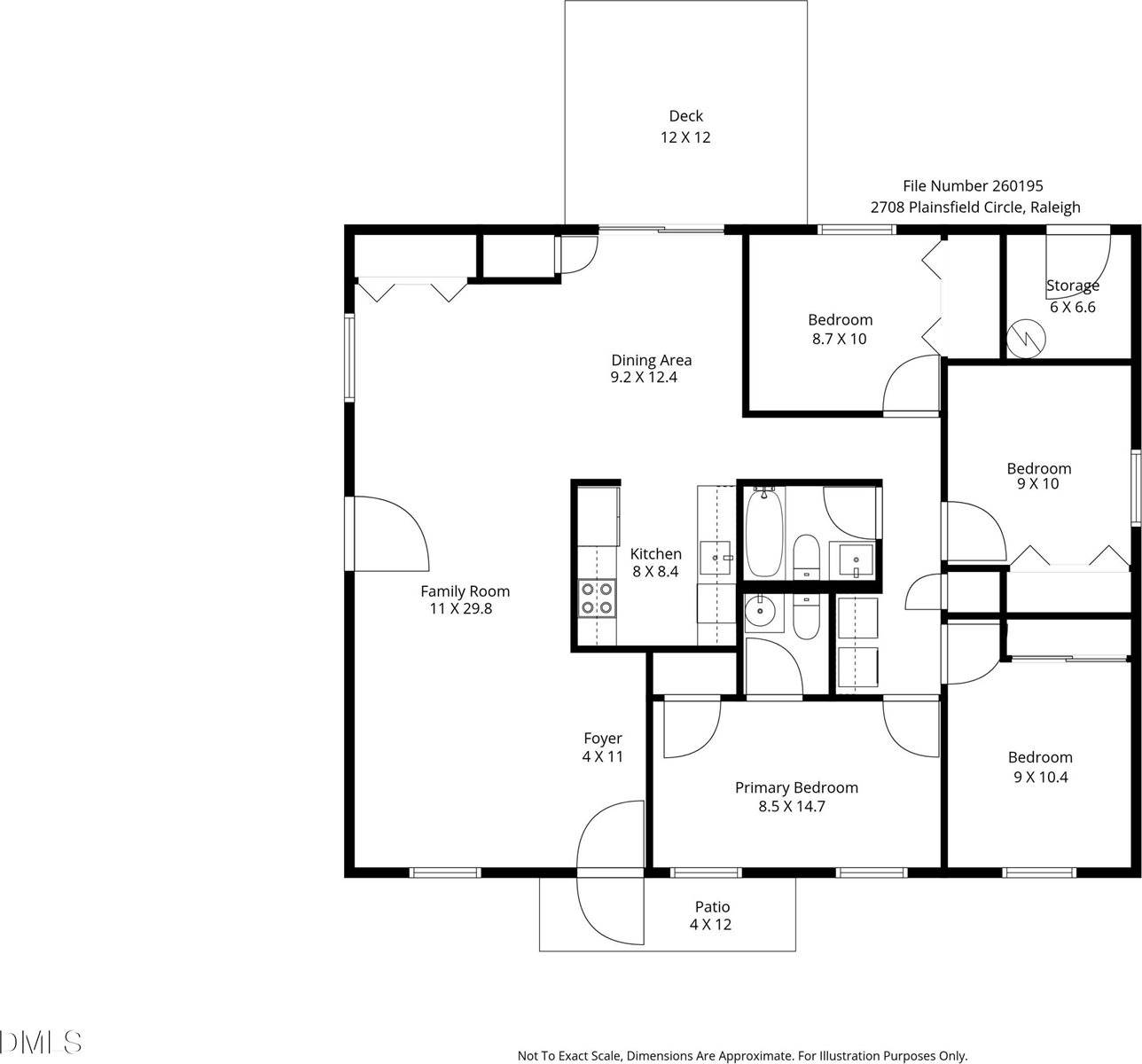 2708 Plainsfield Circle, Raleigh, NC 27610