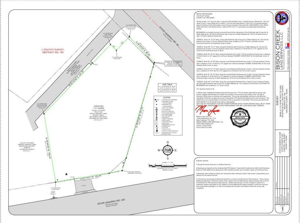 0000 Hwy 243 and 64, Canton, TX 75103