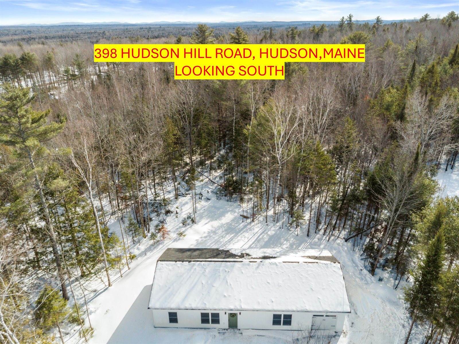 398 Hudson Hill Road, Hudson, ME 04449