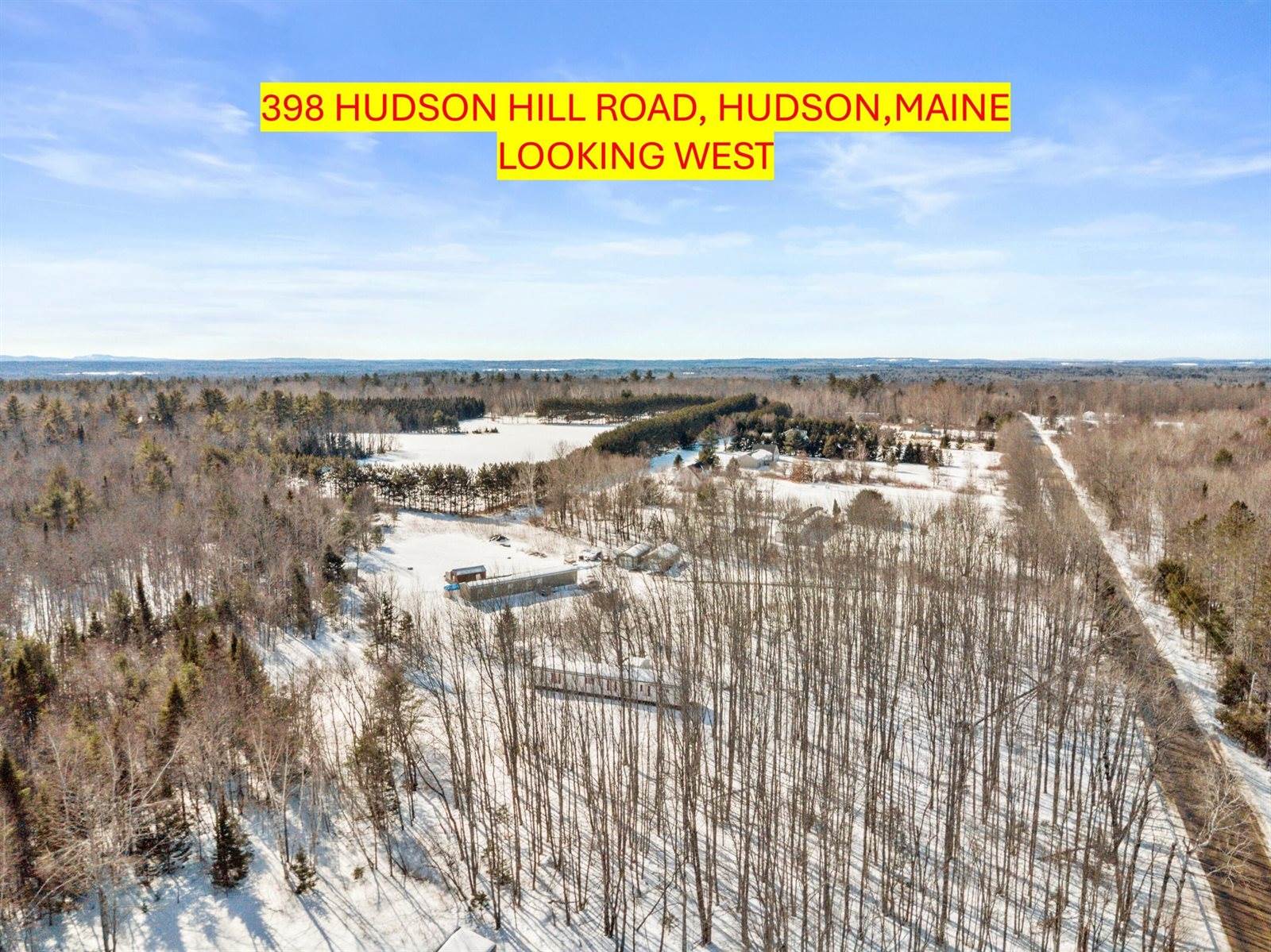 398 Hudson Hill Road, Hudson, ME 04449