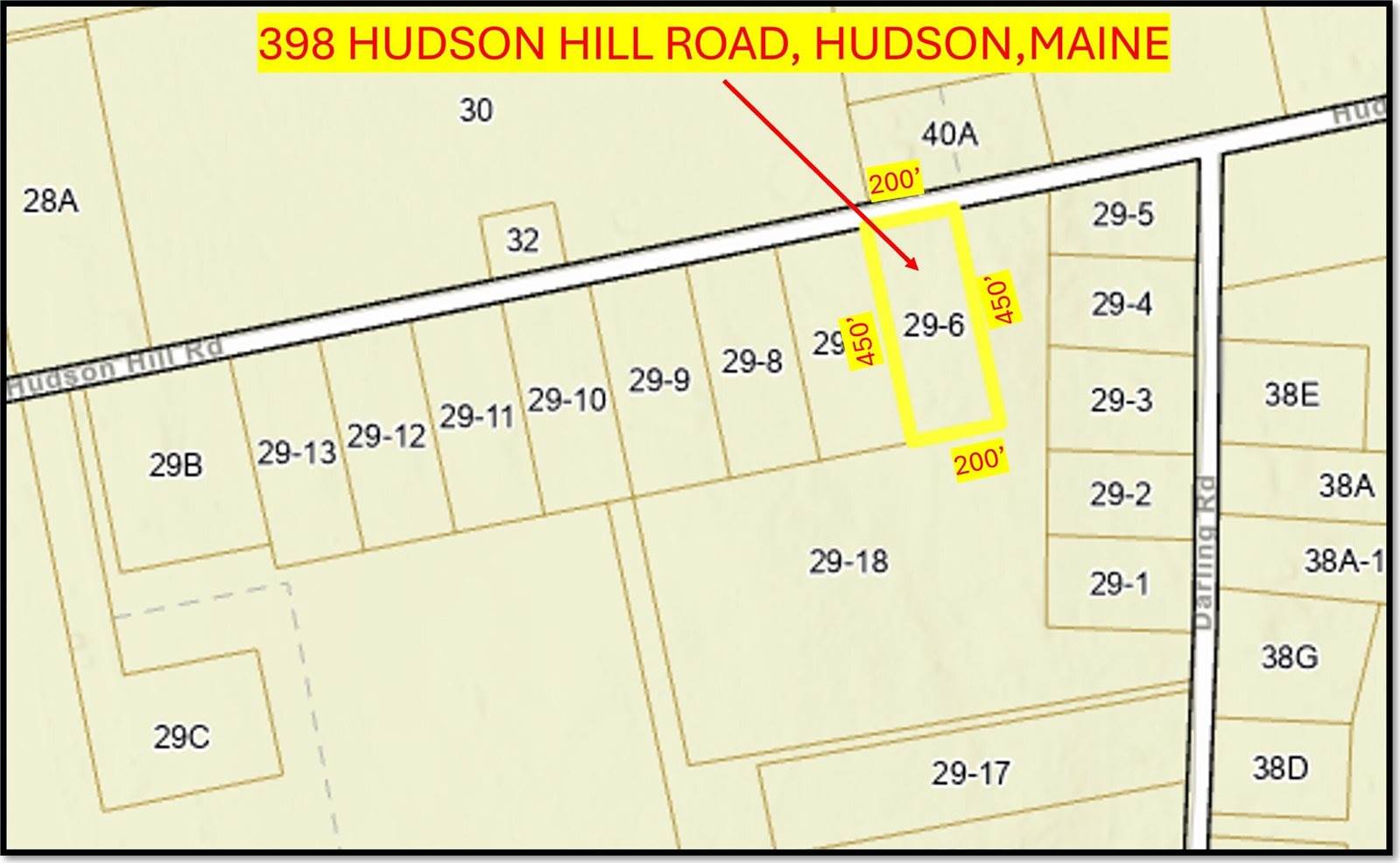 398 Hudson Hill Road, Hudson, ME 04449